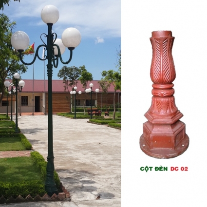 Cột đèn sân vườn